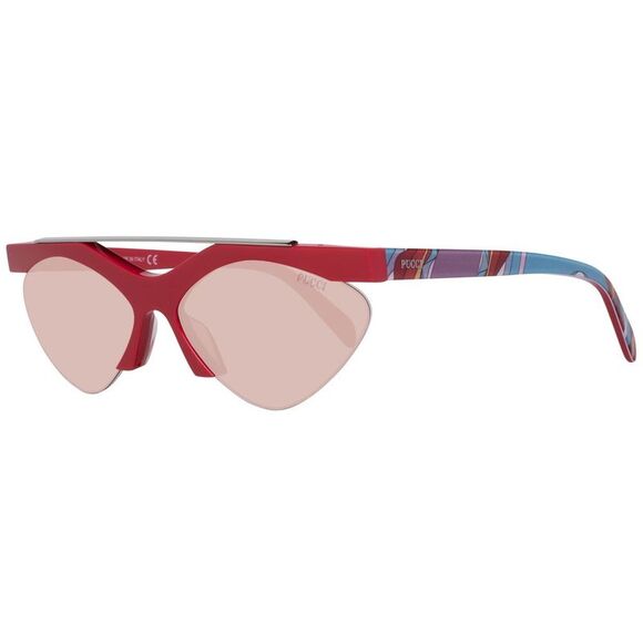Emilio Pucci Red Metal Women´s Sunglasses